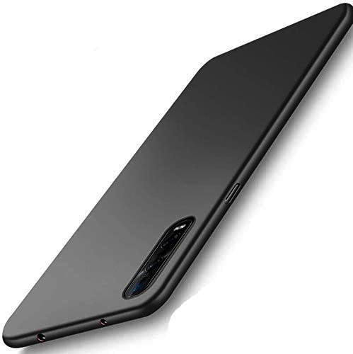 Image of Mobile Back Cover Case for Oppo FindX2 (Silicone Case|CameraProtection|Black SC1510)