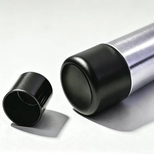 Image of 4Pcs Rubber End Caps ID 25mm (1 inch) Black Flexible Protective Caps Soft Elastic Dustproof Cover for Rod Tube Screw Bolt