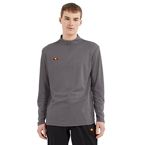 ellesse Men's Rolbi T Shirt, Dark Grey, S UK