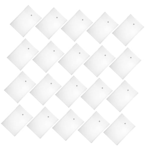 Étuis pour factures et dossiers | 30 sacs de rangement transparents à bouton-pression