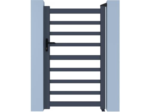Portillon aluminium ajouré 