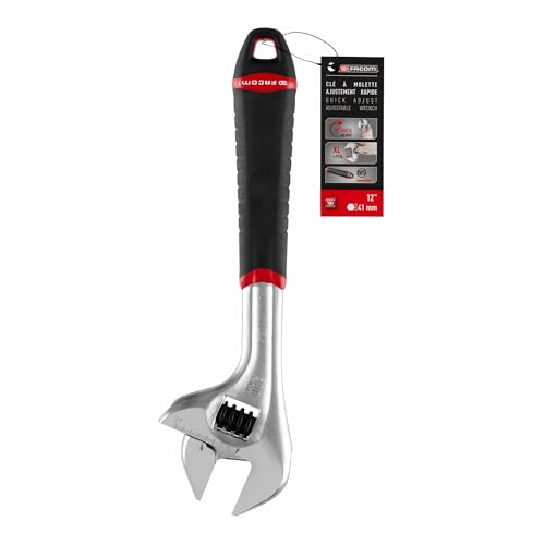 Facom Rollgabelschlüssel, Serie 101, ummantelt, Schnellverstellung 12' 101.12GPB