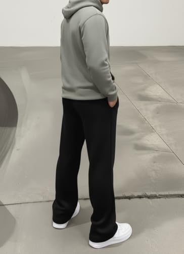 Image of dockstreet Loosefit Sweatpants /Loose Soft Casual Lowers /Casual for Men