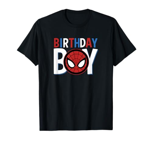 Marvel Avengers Classic Spider-Man Birthday Boy T-Shirt