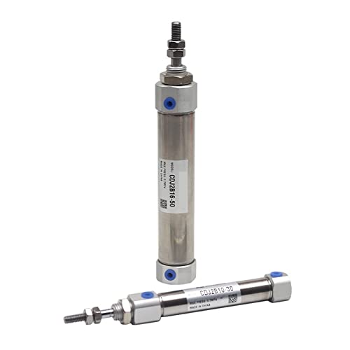 Cilindro neumático de varilla única CDJ2B16 con doble efecto neumático 6