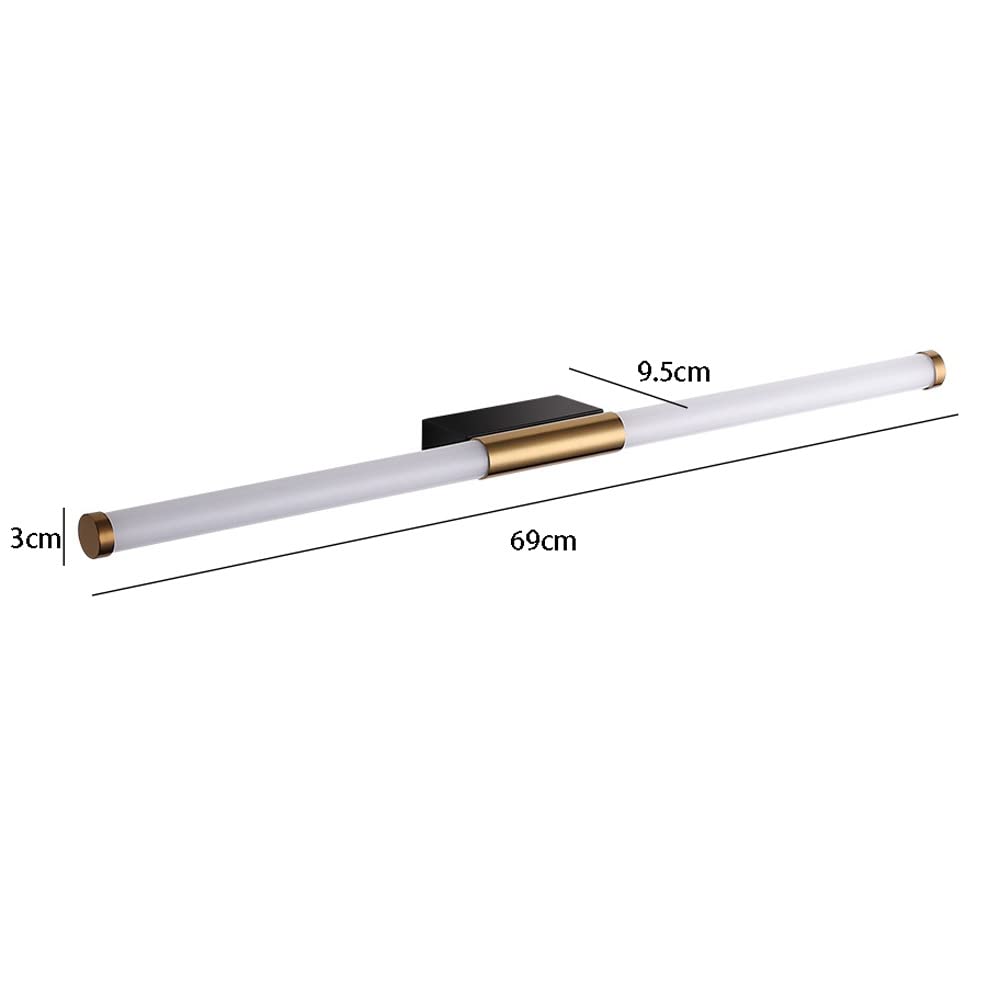 Lampada da Specchio a LED per Il Trucco, Lampada da Specchio lineare per Il Bagno, 6000K, Illuminazione da Parete per Esposizione del Trucco, luci per Il Trucco, Tavolo da toeletta, armadiet