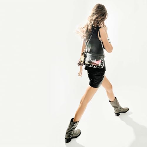 Rebecca Minkoff M.A.B. Clear Crossbody Bag, Stadium Approved Transparent Purse for Concert and Events3