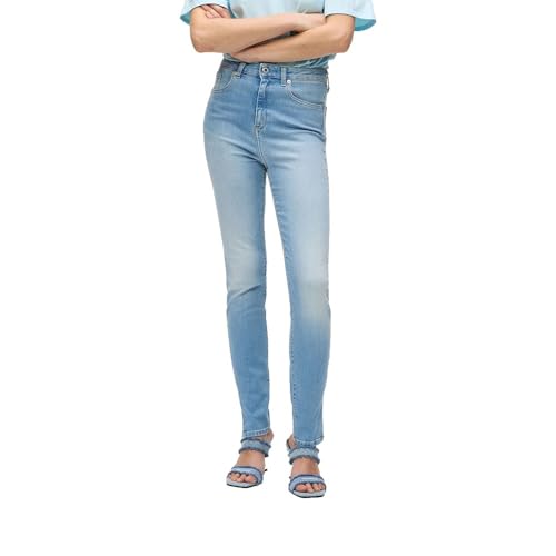 Jean skinny Karl Lagerfeld taille haute : le confort sans compression
