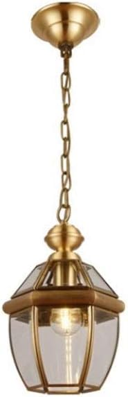 Suspension en cuivre pour chambre à coucher et éclairage design