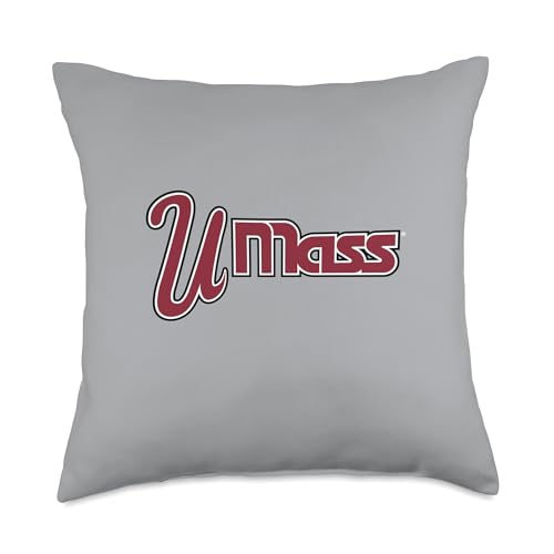 UMass Minutemen | Official Licensed NCAA Merch | UMASVIN1002 Throw Pillow