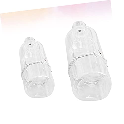 POPETPOP 2 Peças Tigela De Água Rolante Ing Furão Auto Hamster Porco Ml E Para Alimentador Aço Esqui