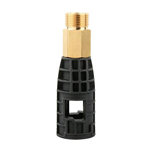 Adaptor for pressure washer with home and garden connection system