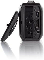 SVP Drift HD Ghost camera showing side ports including USB and Micro SD slot