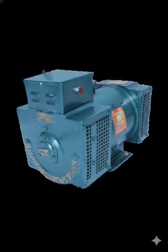 Image of SUPER BHARAT 5KVA 5KW Single Phase Current 21.7 AMPS Power Factor 1.0 (UPF) Engine Power 8 BHP AC Alternator By BHARAT INDUSTRIES Weight 75KG