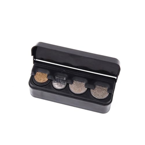 Organizador de Monedas para Auto OUNONA 2 Piezas Negro miniatura 1