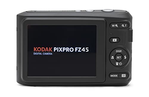 KODAK PIXPRO Friendly Zoom FZ45-BK 16MP Digital Camera with 4X Optical Zoom 27mm Wide Angle and 2.7" LCD Screen (Black) - Image 4