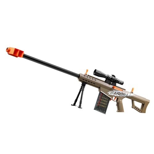 Bsyzyani HD Soft Bullet Toy Gun Dart Foam Pellet Blasters Shell Ejecting Shotgun Cool Stuff Gifts For Boy Age 8+ 9 10 11 12 Year Old Kid Shooting Game With Scope Sniper Rifle thumb #8