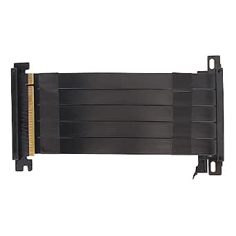 Câble élévateur PCIe 4.0, Adaptateur de Carte D’extension Flexible Haute Vitesse PCIe 4.0 X16, Taux de Transmission de 128 Gbit/s, pour RTX 4090 4080 4070 4060 RX 7900 XT 7800 XT