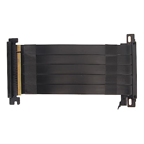 banapoy Cable Elevador PCIE 4.0, Cable de Extensión PCIE 4.0 X16 Puerto de Extensión de Tarjeta Extensora Flexible de Alta Velocidad para Tarjeta GPU, para RTX 4090, para RX 7900 XT (30 centimetros)