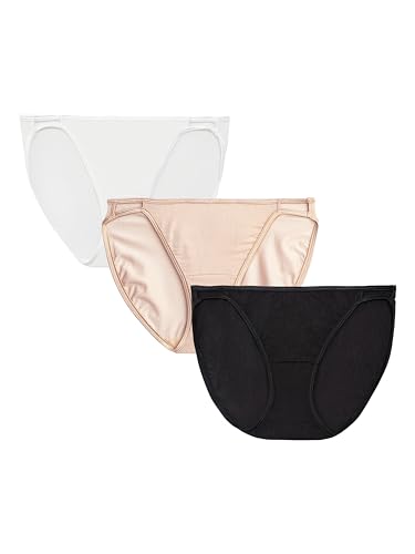 Vanity Fair Illumination Bikini Panties - 3 Pack, Silk Trim