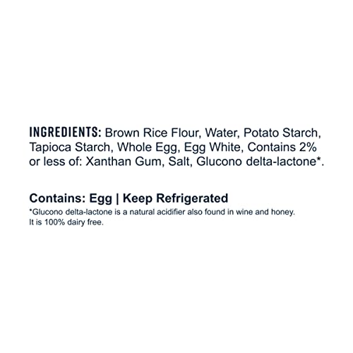 Gluten-Free Pasta, Linguini, Fresh Brown Rice Noodles Cook In Just 3 Minutes By Taste Republic, 9Oz #TOP3