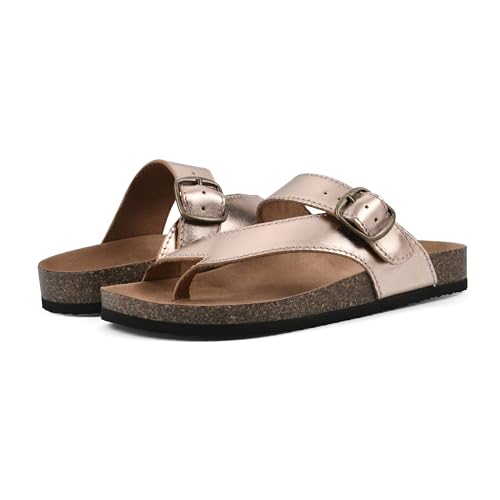 Image of WHITE MOUNTAIN Carly Signature Comfort-Molded Footbed Sandal