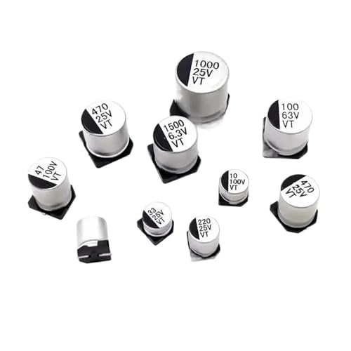 Condensateur électrolytique CMS 25V composant CMS aluminium