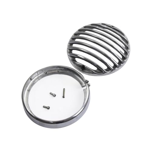 Grille de protection phare 5 3/4 pour Sportster XL883 XL1200, cache en acier noir look rétro