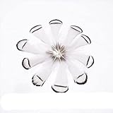 100 Unids Venta al por mayor Pequeñas Plumas de Faisán Cabello Craft Plume Plumas Naturales DIY Fabricación de Joyas Decoraciones para Banquetes de Boda-12 a 4-8 cm, 50 Piezas