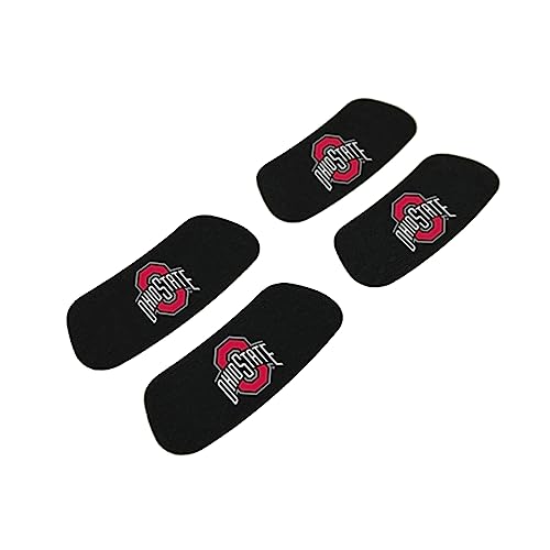 EyeBlack Ohio Athletic Under Eye University Sticker for Super Buckeye Fans – Football Tailgate Party, Championship Game, Playoffs, Rivalry Battle – 24 Strips/ 12 Pairs