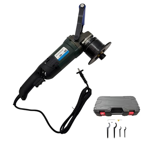 INTSUPERMAI Electric Handheld Curved Beveling Machine 0°-45° Beveling Machine Adjustable Curved Edge Chamfer Tool 0.04