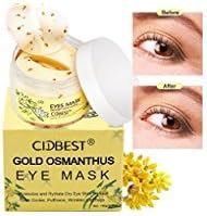 Eye Mask, Eyes Gels,Collagen Eye Masks Eyepatch,Golden Osmanthus Eye Masks Patches, Anti Aging Moisturising Eye Gel for Dark Circles, Puffiness, Wrinkles and Bags