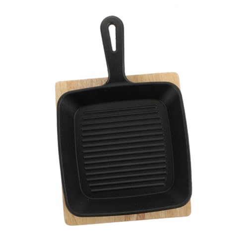 IMIKEYA Sartén De Hierro Plana Para Carmela Sarten Sarten Cuadrada Plancha Suministros De Cocina IMIKEYA Sartén De Hierro Plana Para Carmela Sarten Sarten Cuadrada Plancha Suministros De Cocina