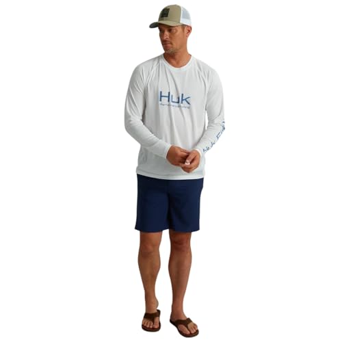 Image of HUK Men's Pursuit Vented Long Sleeve Fishing Shirt (+30 UPF)