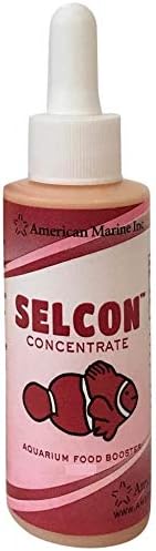 American Marine Selcon 120 ML (4 OZ Volume) for Marine Fish Coral Invert Vitamin Supplement Food Soak