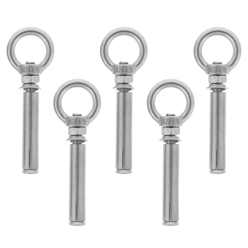 HANABASS Estaca De Amarrar Para Cães 5 Peças Gramado Âncora Amarração Segura Ao Livre Para Todos Os