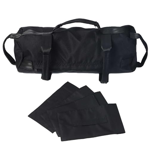 Sac de sable vert multifonctionnel avec 8 poignées souples et 4 sacs