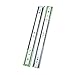 ZYZSTR 1 Paia 45mm Wide Dress Diamidi 3-Sezione Estensione Full Silver Soft Clove Dress Cassetto Cassetto a Freddo Cassetto in Acciaio (Size : 30cm)