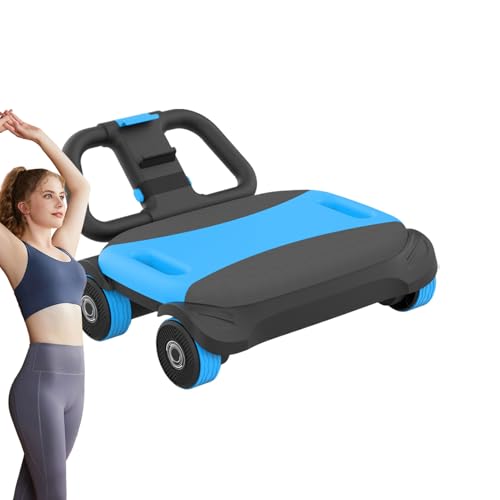 Rodillo abdominal que evita dolores de espalda gracias a su rebote automático