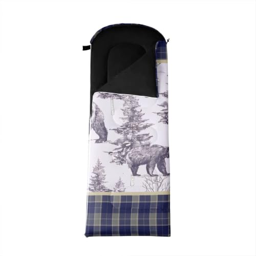 Erosebridal Rustic Cabin Bolsas de Dormir Camping Ligera para 1 Persona miniatura 4