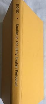 Hardcover Studies in the early English periodical Book