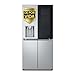 LG GMG861MBAE - Frigorífico American Combi InstaView, Clasificación E, 508 L, Door Cooling, Linear Cooling, UVNano, 1,80 m, Acero texturizado antihuellas