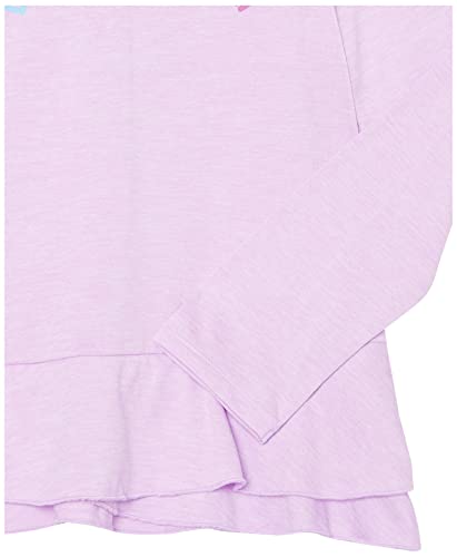 Adidas Girls' Long Sleeve Hooded Top And Graphic Tights Set, Light Purple Heather, 2T #TOP2