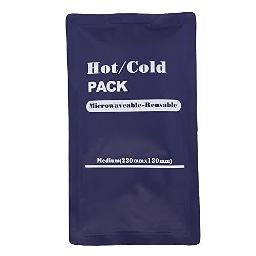 Bolsa caliente y fría, bolsa para fisioterapia médica bolsa de hielo gel flexible paquete de hielo reutilizable hombro envoltura de hielo