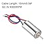 uxcell 4PCS DC 3V 40000RPM Coreless Micro Motor 612 6x12mm for Airplane Model RC