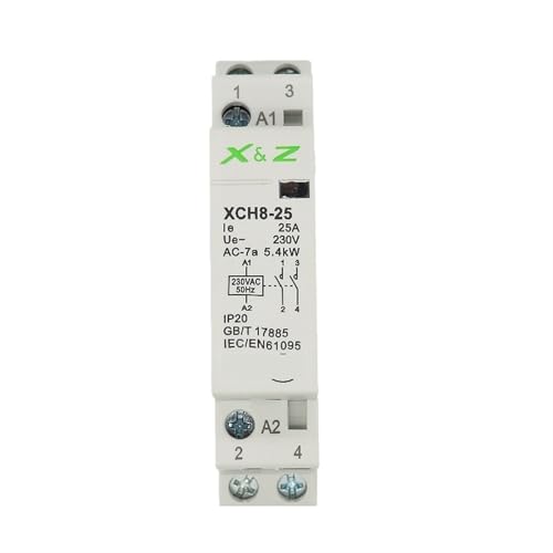 Contacteur rail din 20V 2NO pour eliminer les claquements de tableau electrique