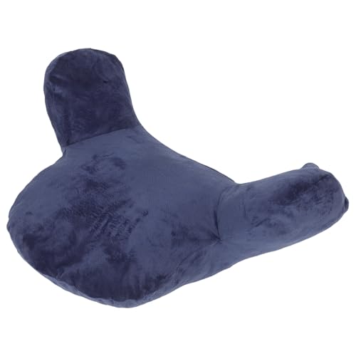 Angoily Crystal Velvet Pillow for Back Support Reading Pillow Fluffy Cotton Cushion for Bed Sitting