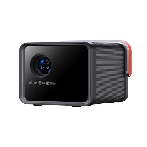 Weelikeit 1080P FHD Projector with Wi-Fi 6 and Bluetooth, 10W Speakers, Auto Focus & Keystone, 400 ANSI, Android 11, Portable Home and Outdoor Movie Projector