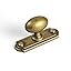 Antique Brass - Square Backplate