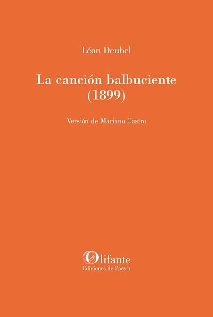 Portada de La Cancion Balbuciente